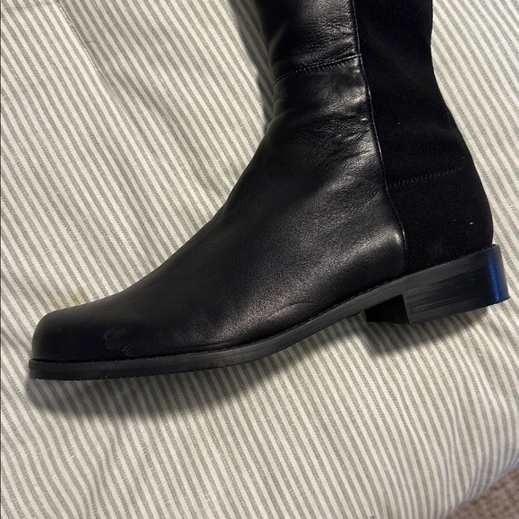 Stuart Weitzman Black Over-the-Knee Boots - Picture 4 of 7